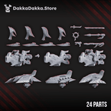 Tabletop Terrain Miniature Turbo Bike Riders
