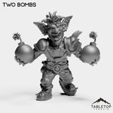 Tabletop Terrain Miniature Two Bombs Goblin Bomber