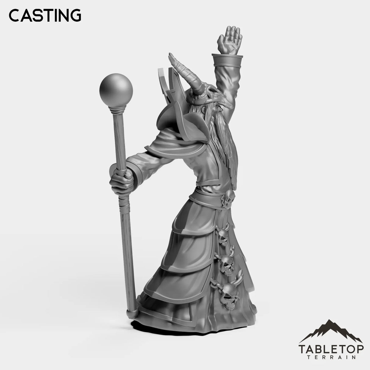 Tabletop Terrain Miniature Unclean Warlock