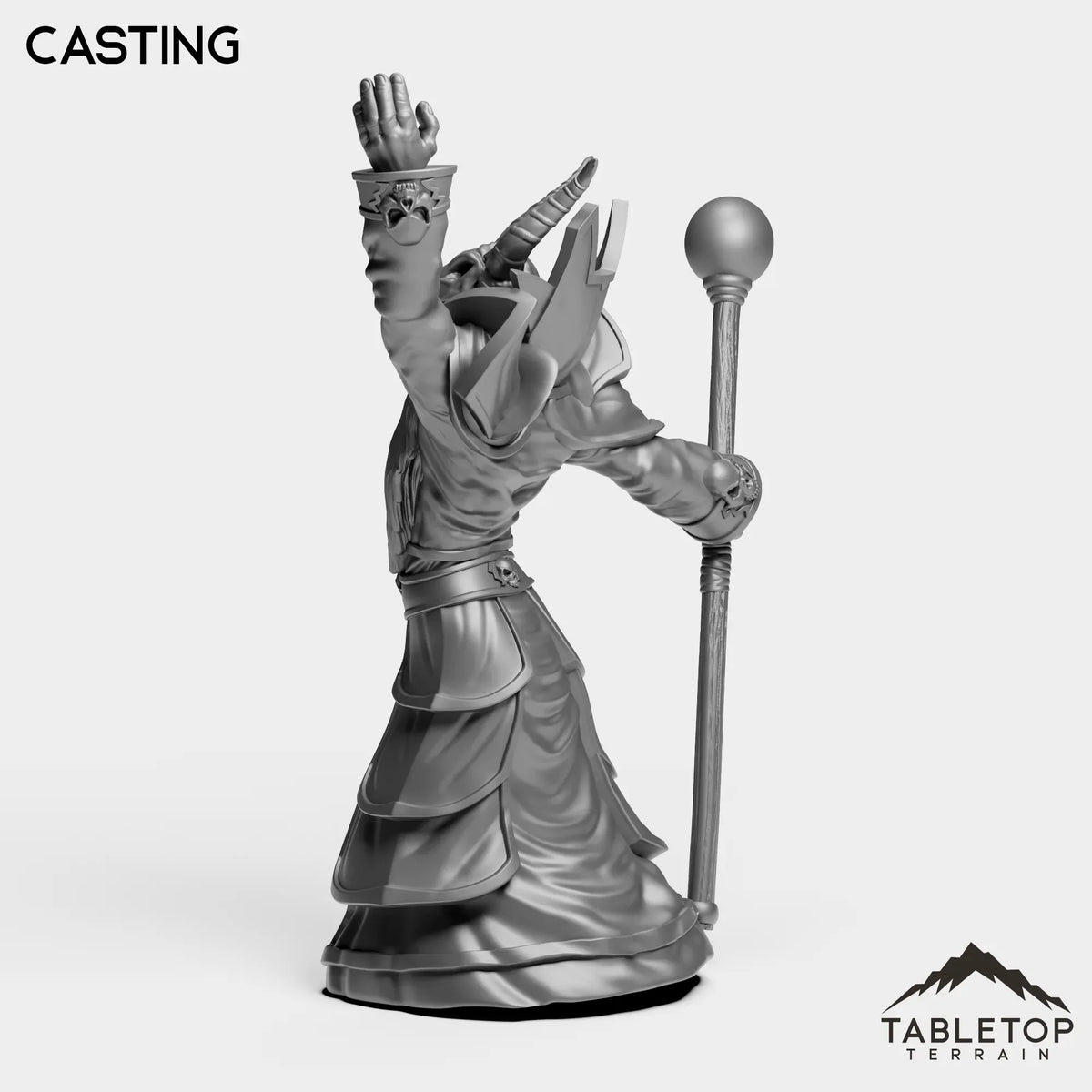 Tabletop Terrain Miniature Unclean Warlock