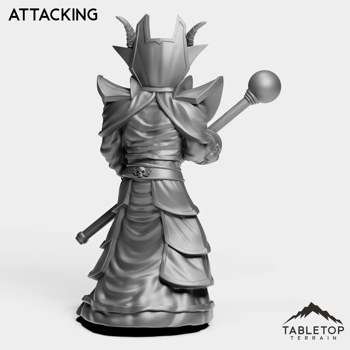 Tabletop Terrain Miniature Unclean Warlock