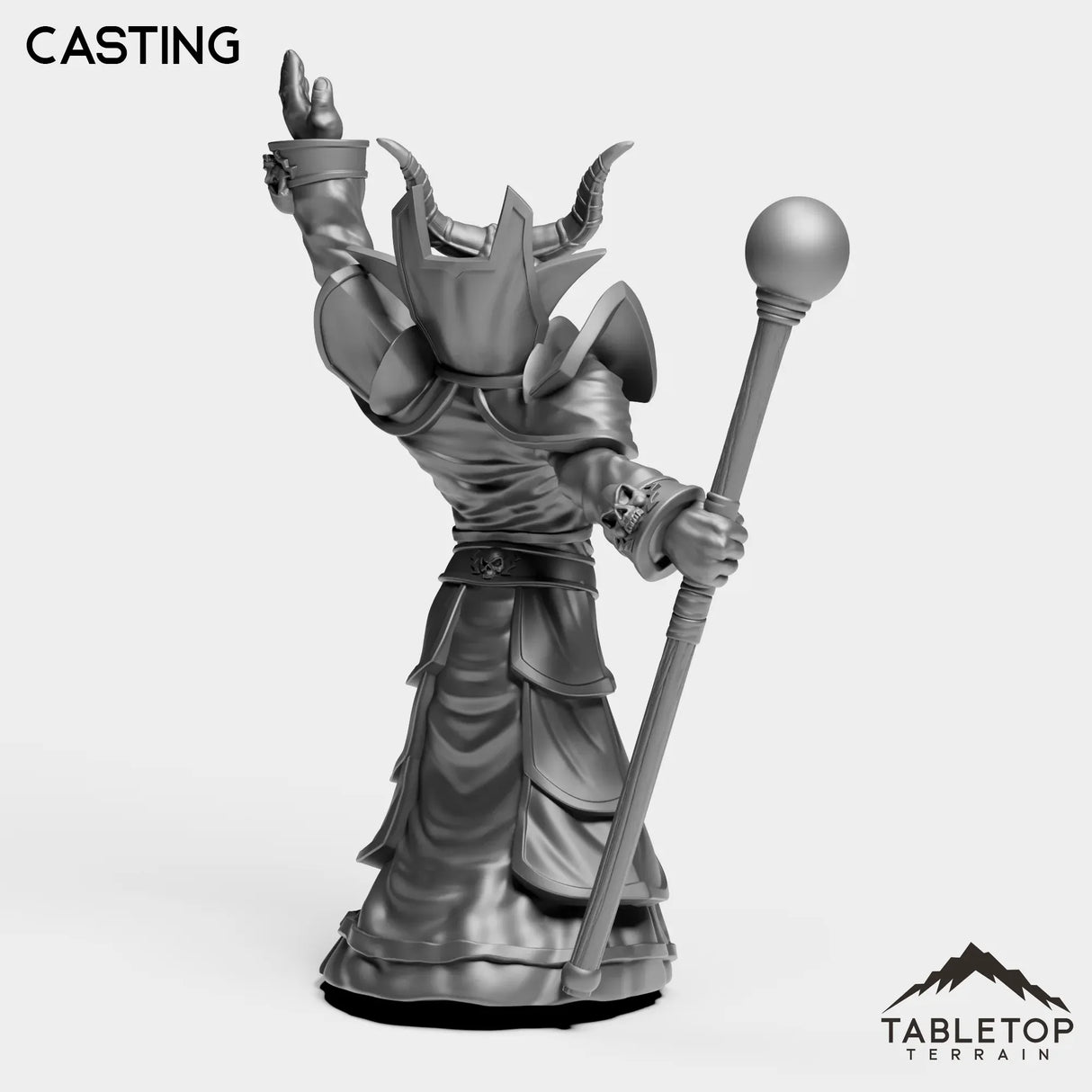 Tabletop Terrain Miniature Unclean Warlock