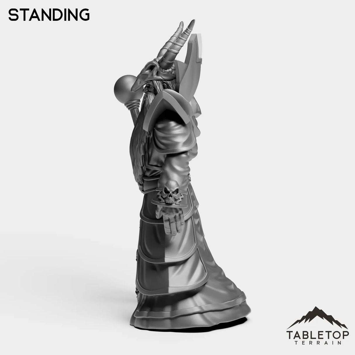 Tabletop Terrain Miniature Unclean Warlock