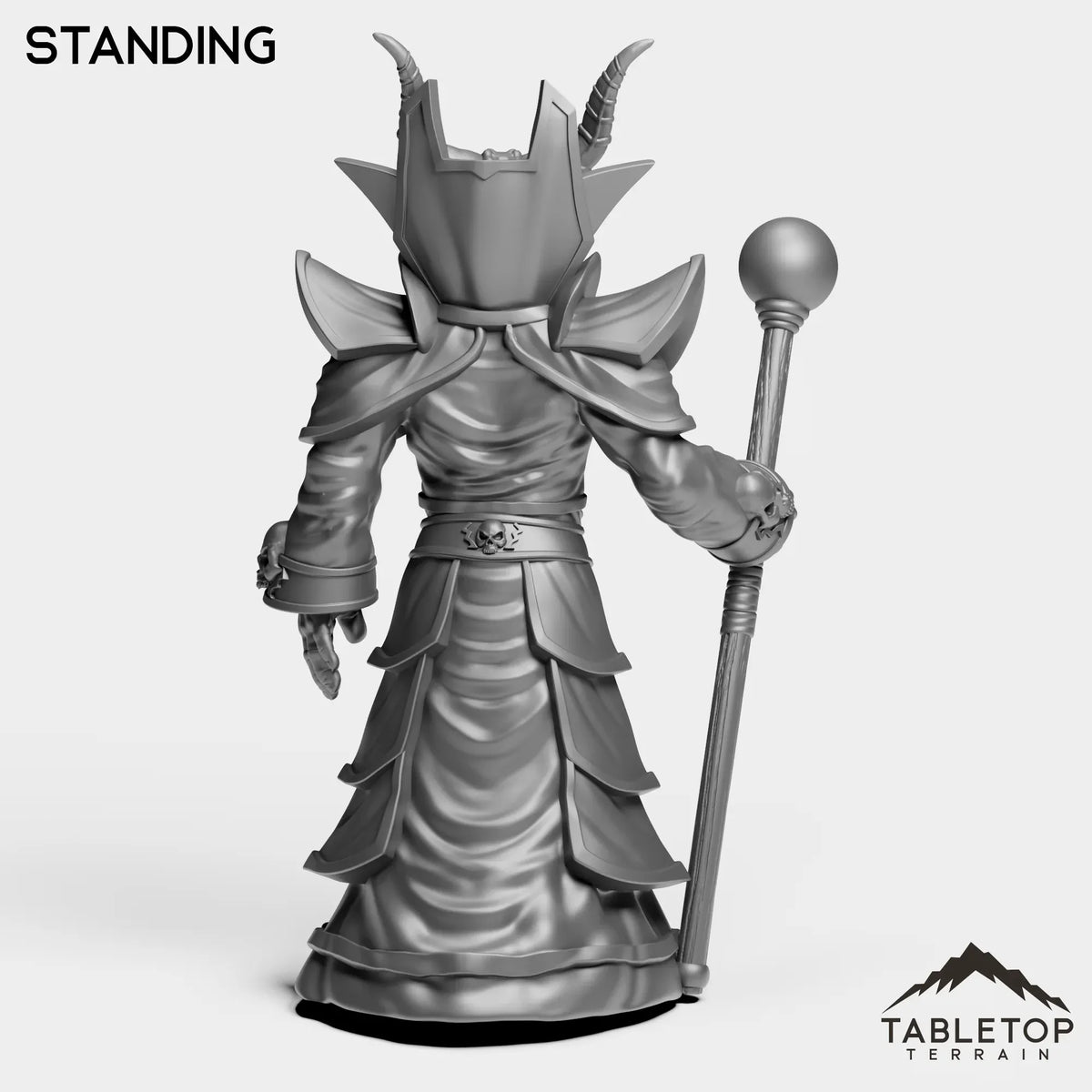 Tabletop Terrain Miniature Unclean Warlock