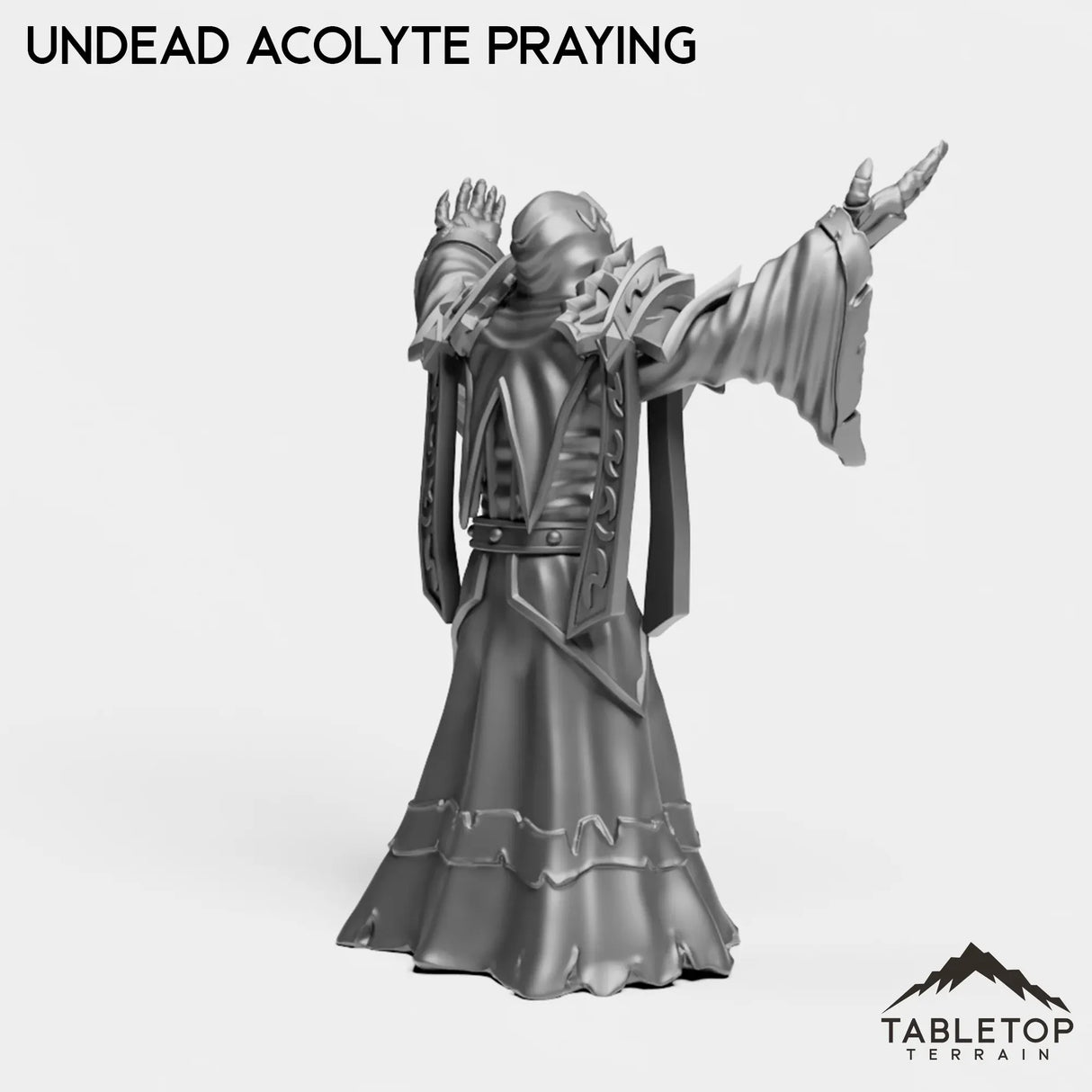 Tabletop Terrain Miniature Undead Acolytes