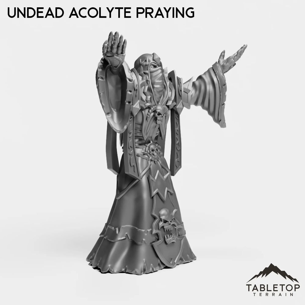 Tabletop Terrain Miniature Undead Acolytes