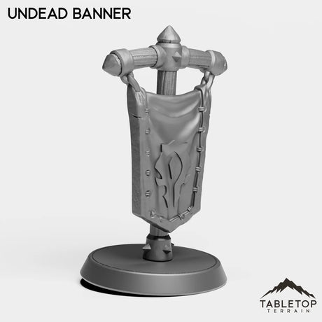 Tabletop Terrain Miniature Undead Banner