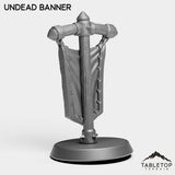 Tabletop Terrain Miniature Undead Banner