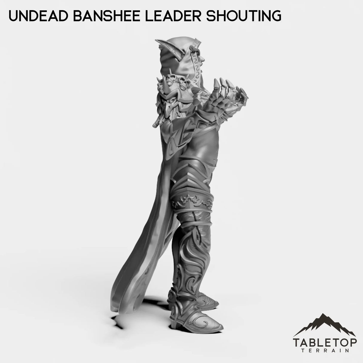 Tabletop Terrain Miniature Undead Banshee Leader