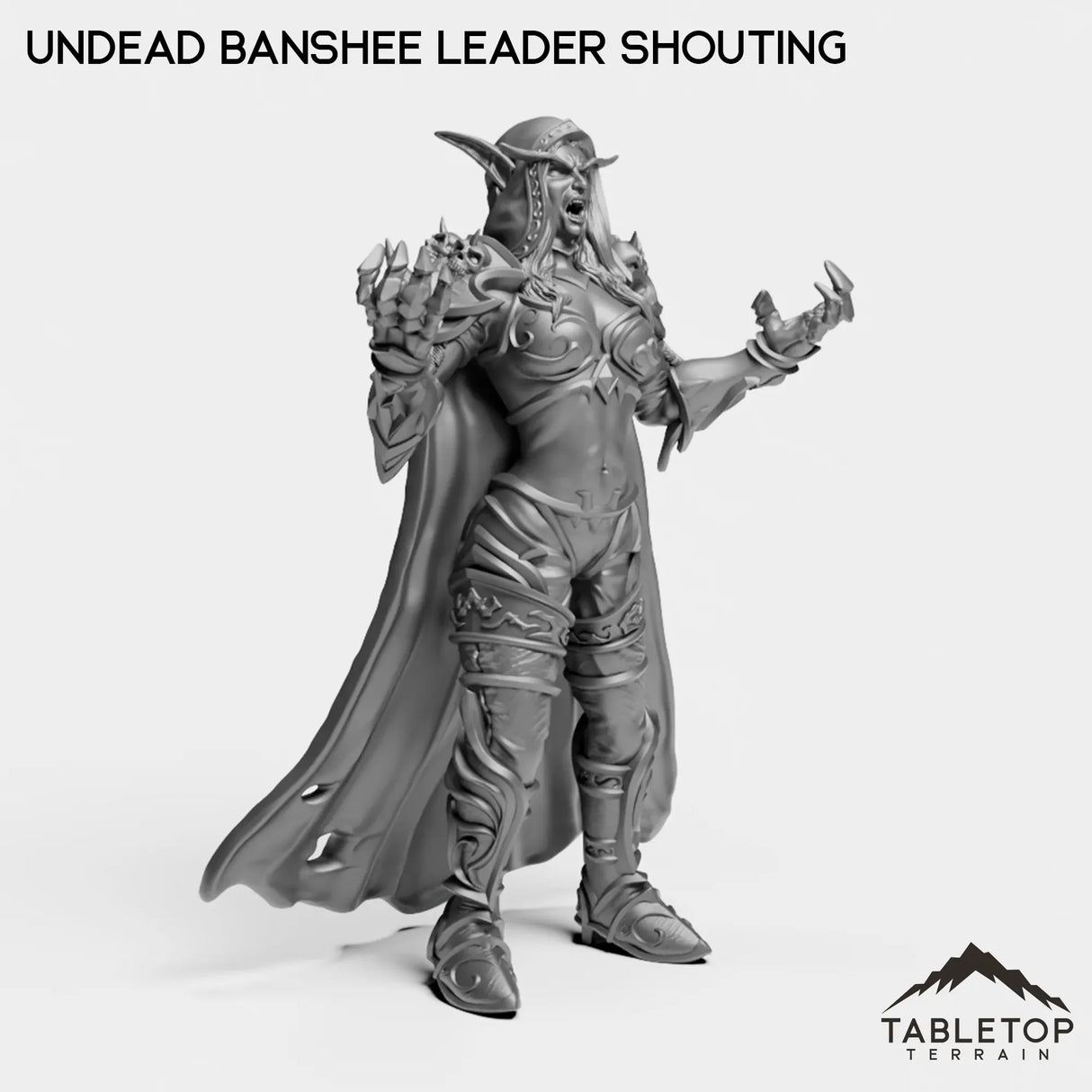 Tabletop Terrain Miniature Undead Banshee Leader