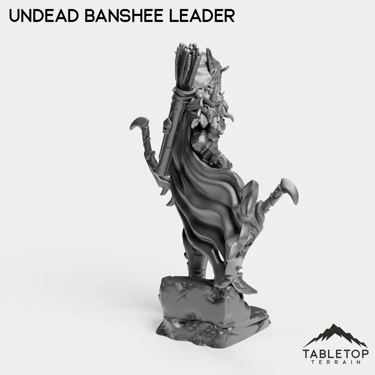 Tabletop Terrain Miniature Undead Banshee Leader