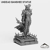 Tabletop Terrain Miniature Undead Banshee Statue