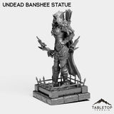 Tabletop Terrain Miniature Undead Banshee Statue