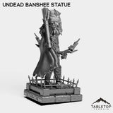Tabletop Terrain Miniature Undead Banshee Statue