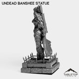 Tabletop Terrain Miniature Undead Banshee Statue
