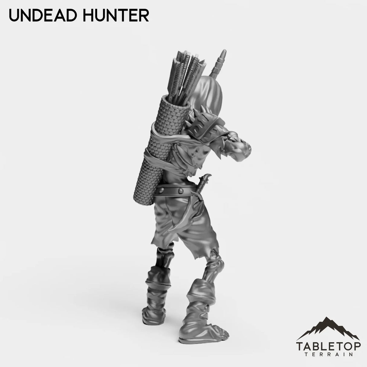Tabletop Terrain Miniature Undead Basic Hunter