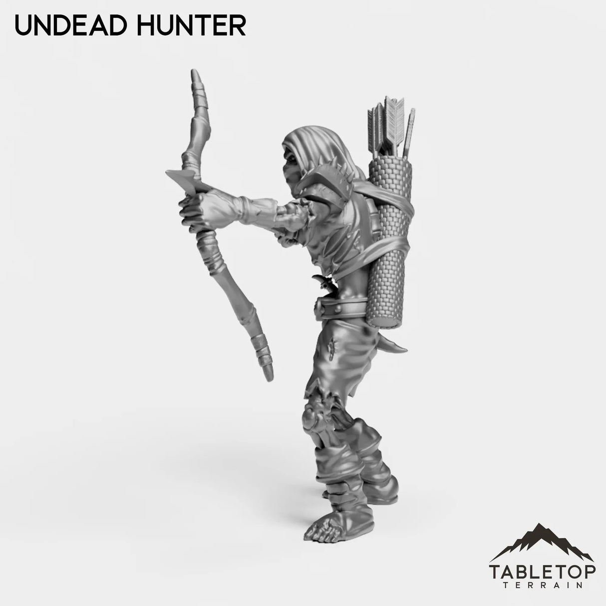 Tabletop Terrain Miniature Undead Basic Hunter