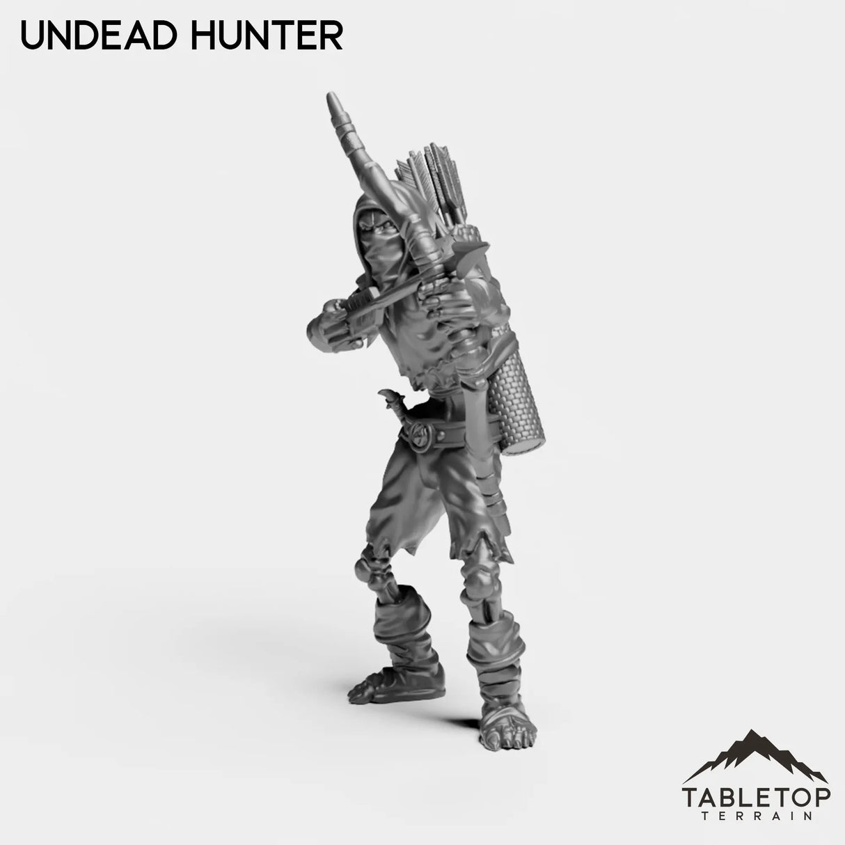 Tabletop Terrain Miniature Undead Basic Hunter