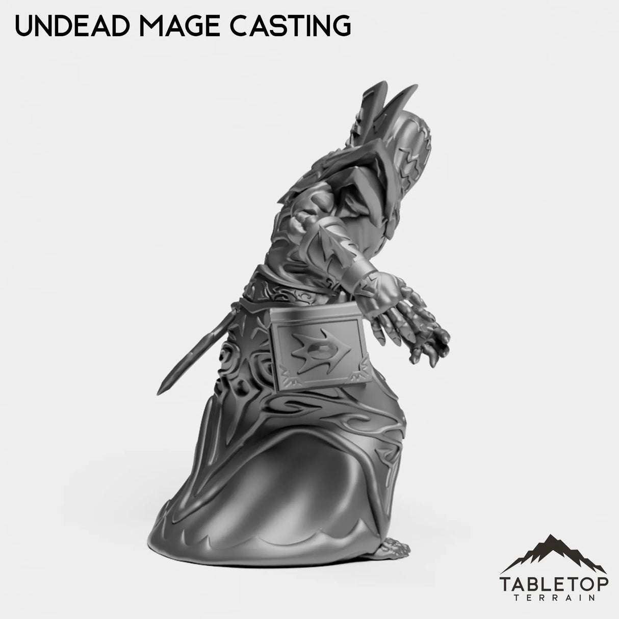 Tabletop Terrain Miniature Undead Basic Mage