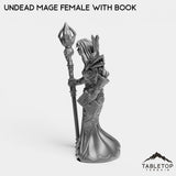 Tabletop Terrain Miniature Undead Basic Mage Female