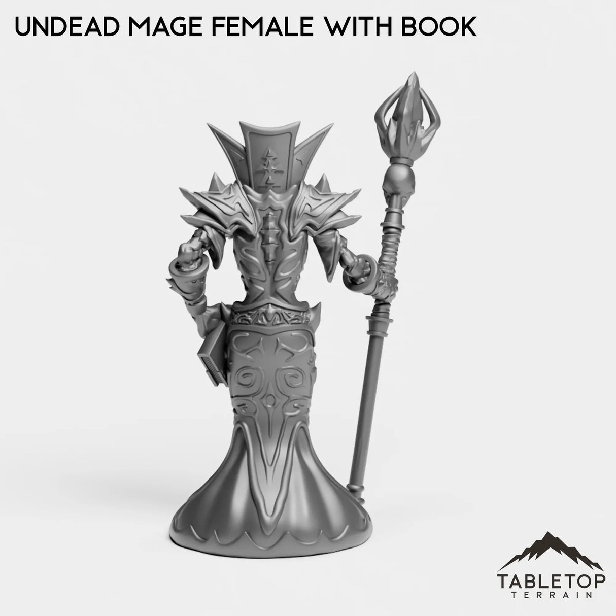 Tabletop Terrain Miniature Undead Basic Mage Female