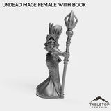Tabletop Terrain Miniature Undead Basic Mage Female