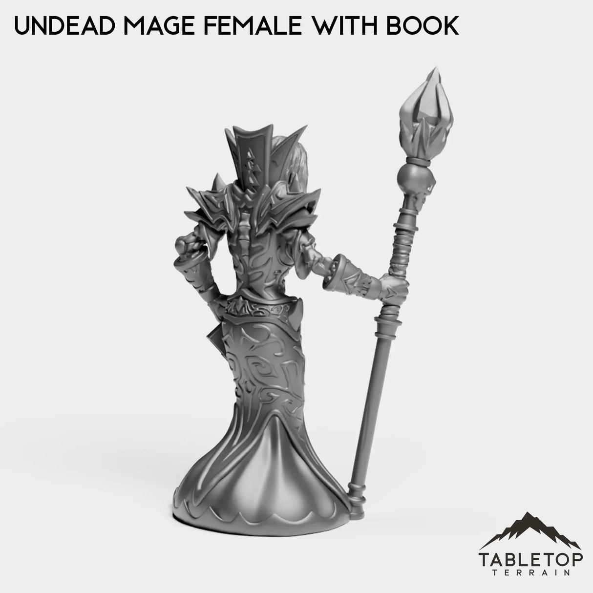 Tabletop Terrain Miniature Undead Basic Mage Female