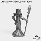 Tabletop Terrain Miniature Undead Basic Mage Female