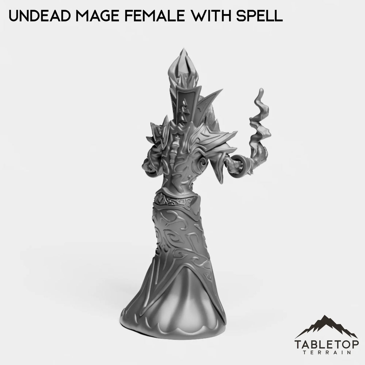 Tabletop Terrain Miniature Undead Basic Mage Female