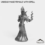 Tabletop Terrain Miniature Undead Basic Mage Female