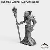 Tabletop Terrain Miniature Undead Basic Mage Female