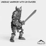 Tabletop Terrain Miniature Undead Basic Warrior