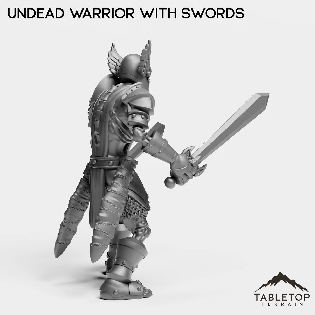Tabletop Terrain Miniature Undead Basic Warrior