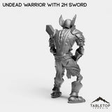 Tabletop Terrain Miniature Undead Basic Warrior