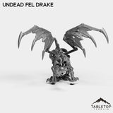 Tabletop Terrain Miniature Undead Fel Drake