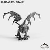 Tabletop Terrain Miniature Undead Fel Drake