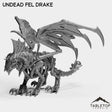 Tabletop Terrain Miniature Undead Fel Drake