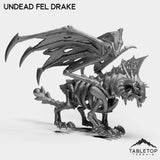 Tabletop Terrain Miniature Undead Fel Drake