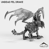 Tabletop Terrain Miniature Undead Fel Drake
