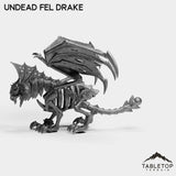 Tabletop Terrain Miniature Undead Fel Drake