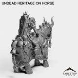 Tabletop Terrain Miniature Undead Heritage on Horse
