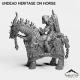 Tabletop Terrain Miniature Undead Heritage on Horse