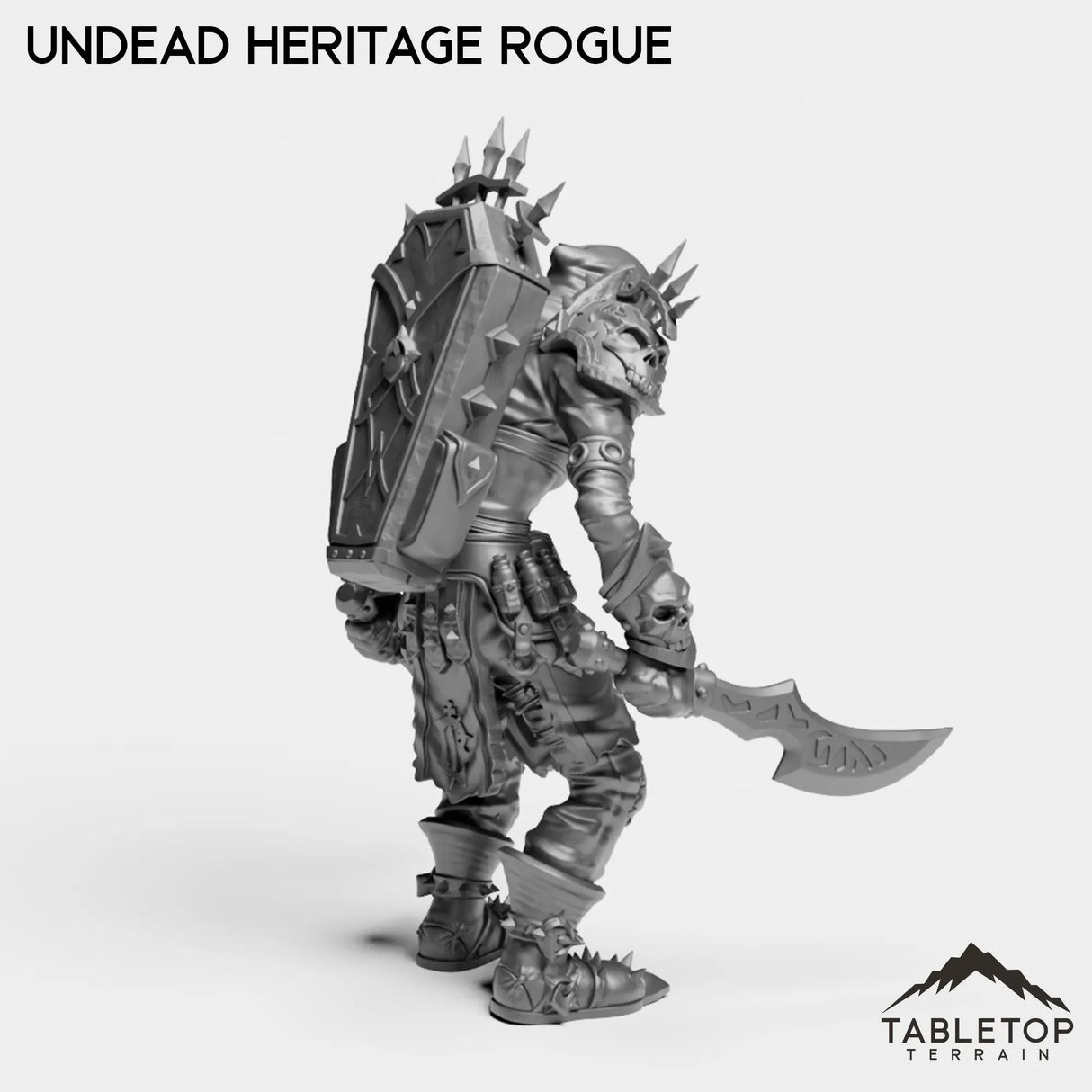 Tabletop Terrain Miniature Undead Heritage Rogue