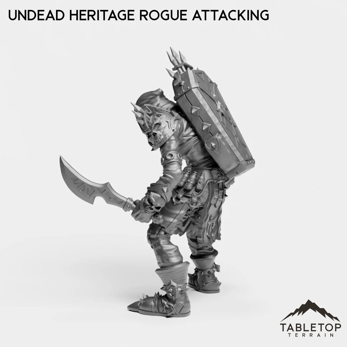 Tabletop Terrain Miniature Undead Heritage Rogue