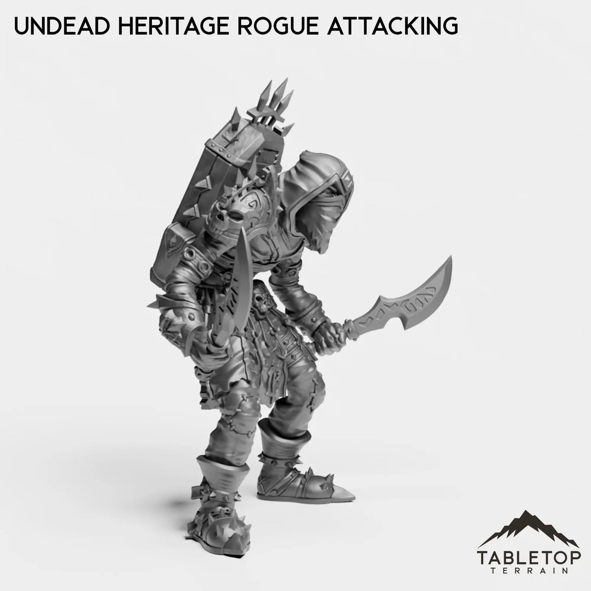 Tabletop Terrain Miniature Undead Heritage Rogue