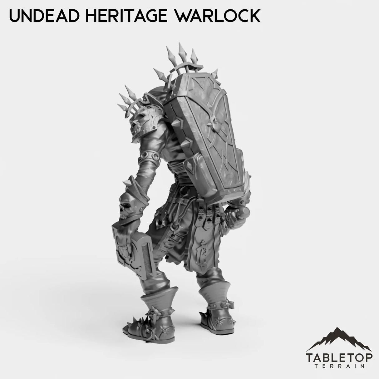 Tabletop Terrain Miniature Undead Heritage Warlock
