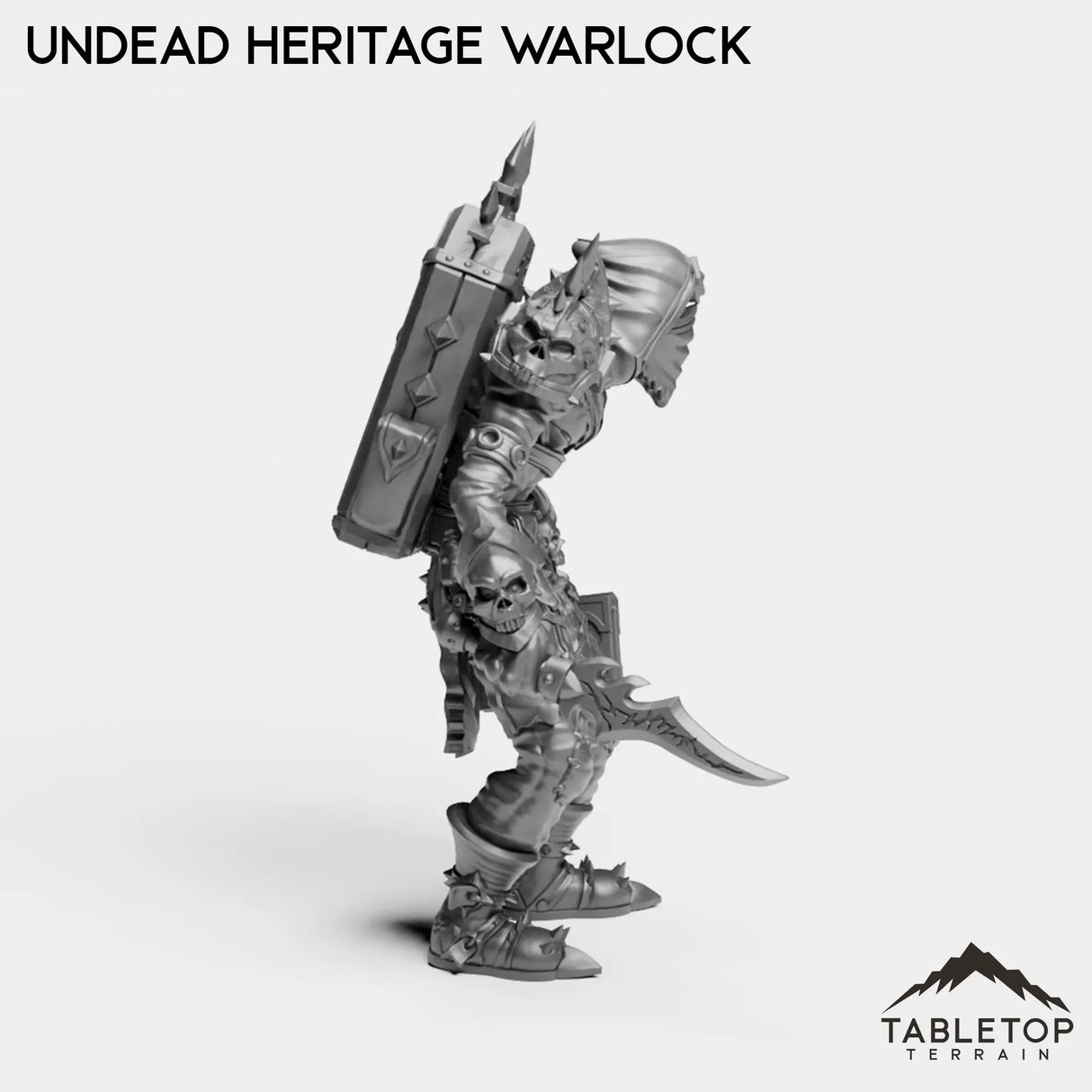 Tabletop Terrain Miniature Undead Heritage Warlock