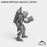 Tabletop Terrain Miniature Undead Heritage Warlock