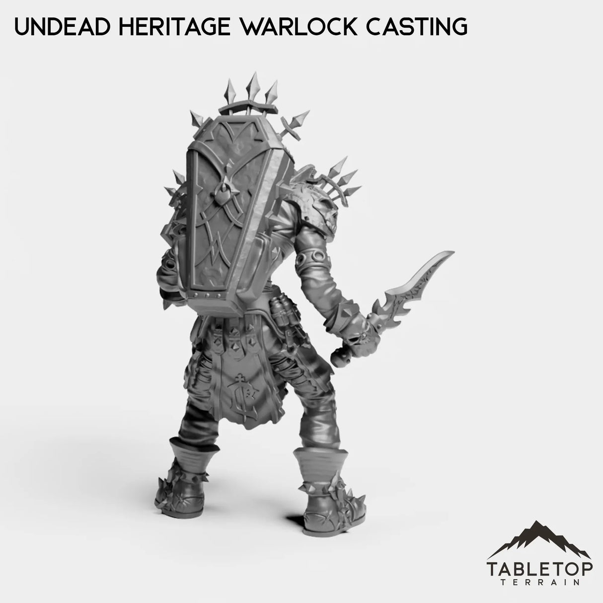 Tabletop Terrain Miniature Undead Heritage Warlock