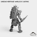 Tabletop Terrain Miniature Undead Heritage Warlock